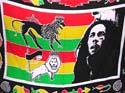 Assorted design "BOB MARLEY" motif fashion sarong wrap