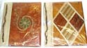 assorted color and design photo albums with rope on top, made of natural material such as banana leaf, mulberry papers, recycling papers