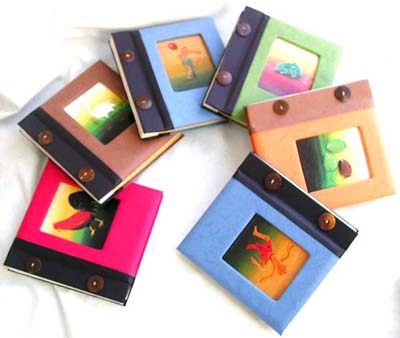 Bali natural stationary products and photo album wholesaler wholesale supply hand painted photo albums