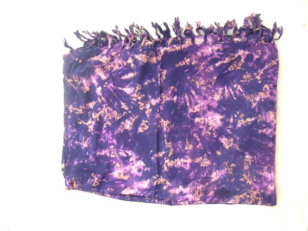 Handmade clothing warehouse supplier, Quality marble pattern inspired fashion pareo wrap in purple