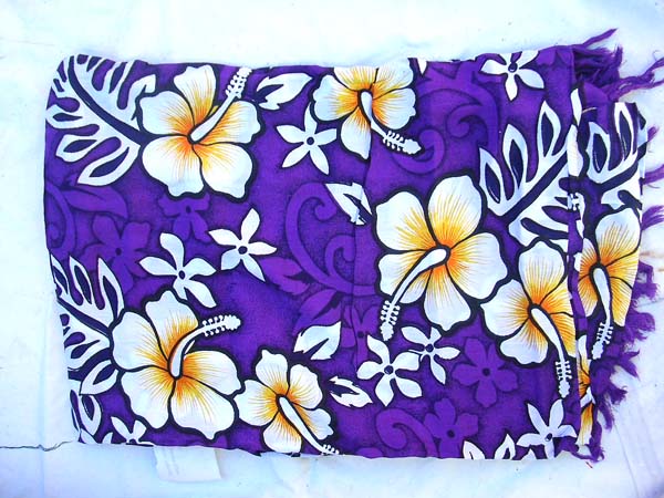Pareo sarongs online shopping catalog, wholesale Urban style balinese bikini wrap in hibiscus floral design