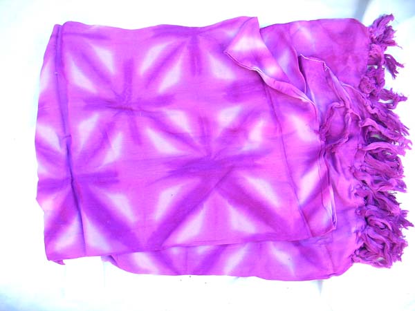 Indonesian fashion supply catalog wholesaler, Beautiful indonesian swimsuit scarf dress in purple tie dye