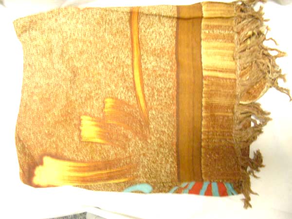 Summer trends wholesale factory, Artisan fashion pareo scarf wrap in beautiful brown coloring