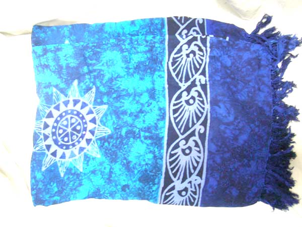  Sexy fashion supplies online, wholesale Exotic fashion swimwear cover up in tie dye artsy print design