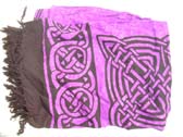 Unique fashion wear exporter, Quality Celtic artisan designed knot print motif bikini cover up
