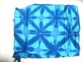 Online clothing exporter, Trendy fashion sarong dress in tie dyed diamond design