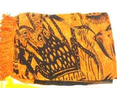 Tropical fashion supplier exports Under sea world adventure designed bali bali beach wrap