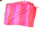 Artwear sarongs wholesale collection, Ladies pink and red indonesian beach shawl dress in pink and red