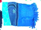 Ocean blue beach wear indonesian sarong wrap  from apparel b2b trade distributor