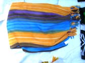 Balinese clothing retail shopping express exports Striped beach blanket sarong