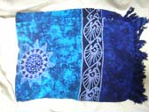  Sexy fashion supplies online, wholesale Exotic fashion swimwear cover up in tie dye artsy print design