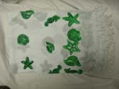 Summer urban wear shopping factory imports Green seashell decorated tropical swimwear cover up