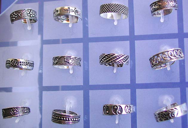 Online wholesale foot jewelry shop, sterling silver toering, foot wear in assorted pattern