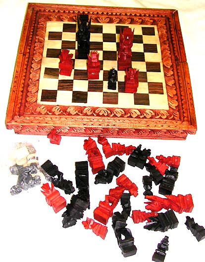 Chess set- wooden chess box set