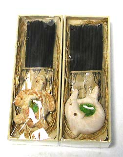 Holiday gift - aromatic incense sticks with holder