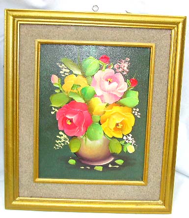 Living room decor idea - assorted oil painting picture from Bali artists