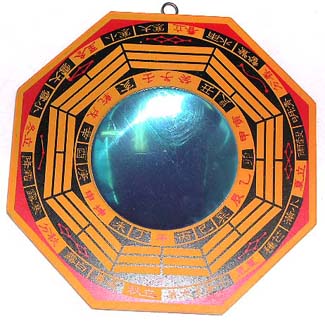 Fengshui Ba Gua, popular used in Asia to prevent evil and bad luck 