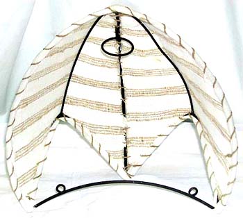 White cotton tank fashion lamp shape 