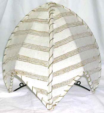 White cotton tank fashion lamp shape 