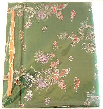 Handmade fashion notebook with rope and fabric cover, made of natural banana leaf, mulberry papers, recycling paper etc., randomly pick