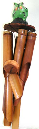 Home garden decor wholesale at low prices - frog garden decorative chime for home and garden shops