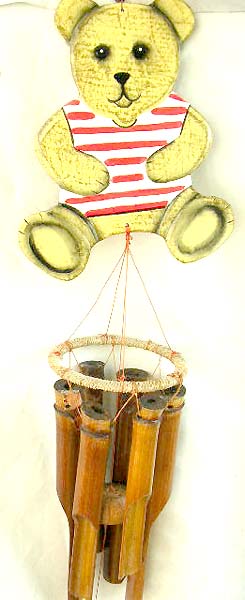 wholesale wind chime bear for kids room decoration and children birthday gift