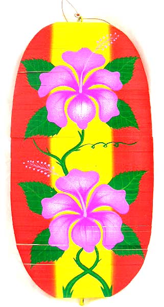 wholesale wind dancer in floral flower painting, great home decor gift ideas