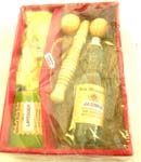 Relaxing aromatic incense bath kits