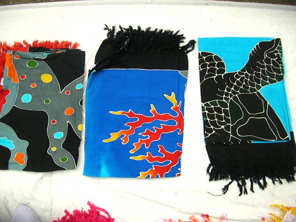 Fun caribbean tropic design on  beach blanket wrap from online wholesale warehouse