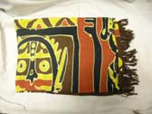 African art inspired design on bali batik beach sarong skirt  from online boutique express factory dealer