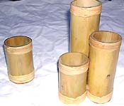 bamboo ware from Bali and Java Indonesia, the art centre of South-east Asia