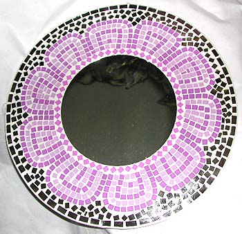 flower online, online flower mirrors wholesaler, online flower designs craft wholesale and online flower giftware supply lotus flower pictures-lotus flower mirrors, green lotus flower leaf on glass mosaic handcrafted mirror wholesale native American tribal craft, Indian art, picture of flower , picture flower, virtual flower, wooden flower, artificial flower, 