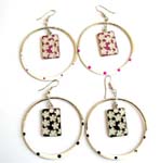 earring wholesaler supplier of America distribute enamel chinese cloisonne handmade jewelry
